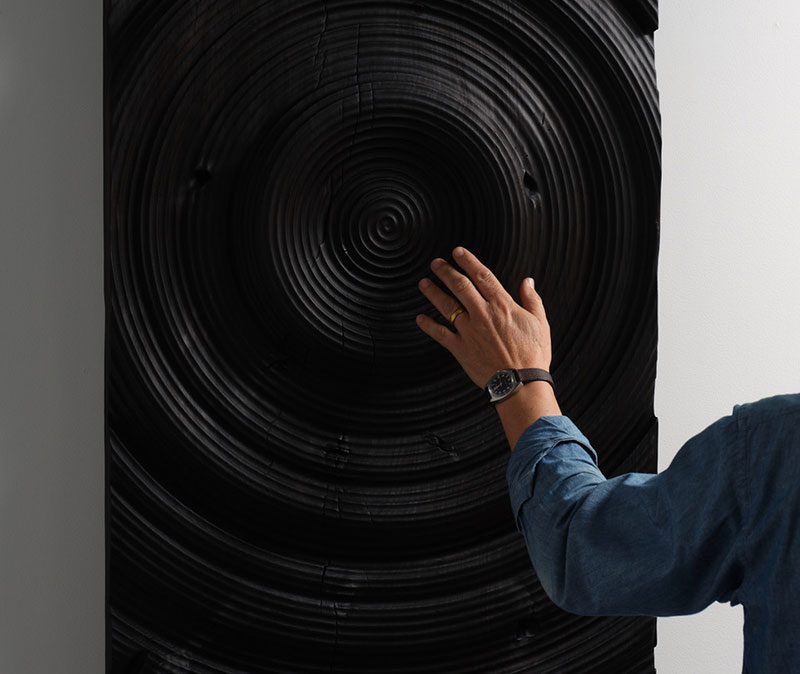 Artist Oliver Roake 'Kea Chorus, Monkey Creek' (detail) 2023