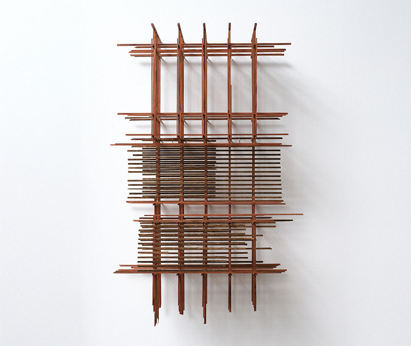 Stephen Brookbanks Untitled Tryptych detail 2020-21