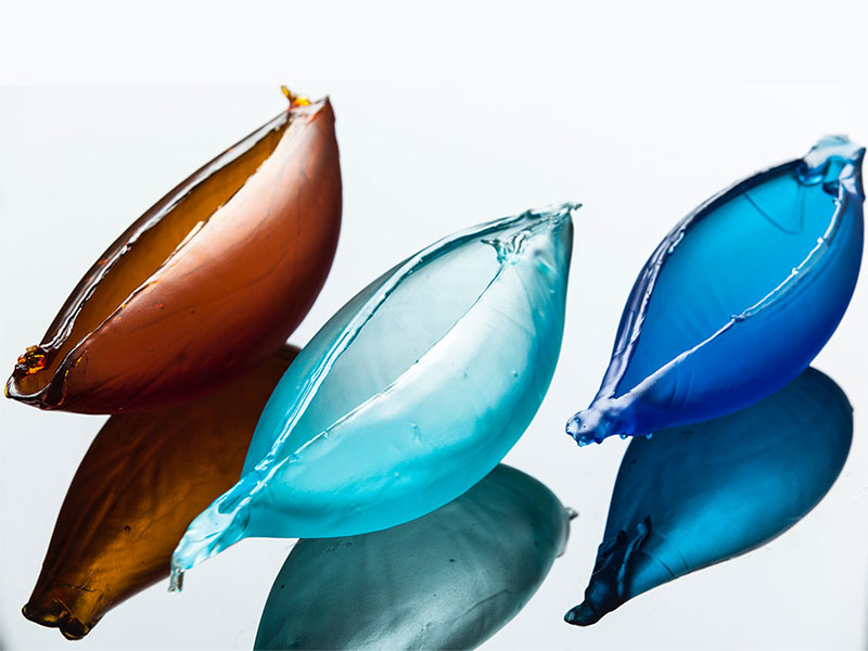 Ann Robinson, glass artist Pericarp Vessels 2013