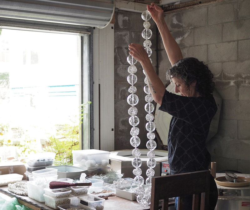 Emily Siddell - Artist in Studio