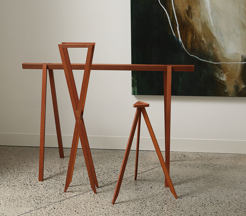 FHE Galleries Featured artist Richard Naish, furniture.